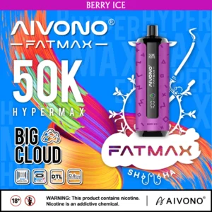 AIVONO 50K AIM FATMAX Disposable Vape Berry Ice – 50000 Puffs