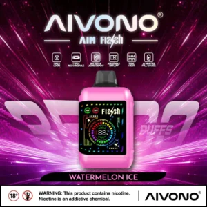 AIVONO 35K Disposable Vape Watermelon Ice – 35000 Puffs AIM FLASH