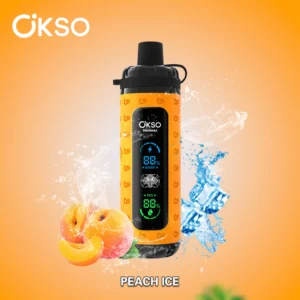 OKSO Shisha Max 40K Peach Ice Disposable Vape